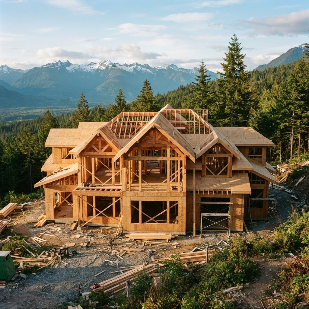 Custom Mountain Home — Custom Homes in Okanagan
